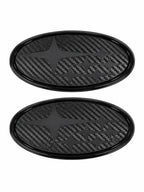 2Pcs Acrylic Car Front Rear Logo Emblem Sticker For Subaru STI XV Impreza BRZ WRX Legacy Outback Auto Hood Trunk Badge Cover 2015/2019