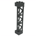 Bloques de construcción de ciudad, tren, soporte de pilar de coche, viga de columna, 2x2x10, ladrillos militares, juguetes, piezas técnicas compatibles, 4 Uds. - VibraStore