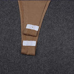 Body de punto sin mangas para mujer, Tops sexys ajustados con hombros descubiertos, corpiño informal de calle para discoteca - VibraStore
