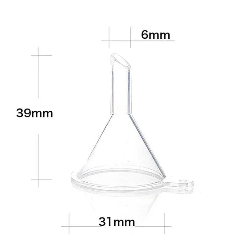 Botella vacía de Gel para uñas, botellas rellenables UV negras con cepillo para viaje, contenedores cosméticos portátiles de 10/15mL - VibraStore