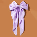 Bow Ribbon Hairpin Simple Retro Fabric - VibraStore