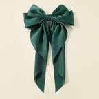 Bow Ribbon Hairpin Simple Retro Fabric - VibraStore