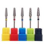 Brocas de carburo de tungsteno para uñas, accesorio de taladro eléctrico para manicura, fresas para quitar esmalte de uñas en Gel, herramientas para uñas, 1 Uds. - VibraStore