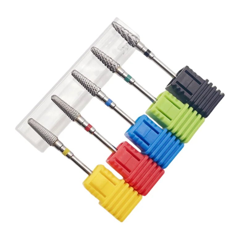 Brocas de carburo de tungsteno para uñas, accesorio de taladro eléctrico para manicura, fresas para quitar esmalte de uñas en Gel, herramientas para uñas, 1 Uds. - VibraStore