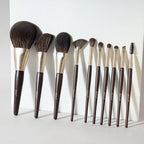 Professional Makeup Brush Set Design Brushed Tube Makeup Brushes