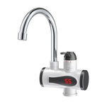 Calentador de agua eléctrico de cocina de 3000W, grifo de agua caliente instantáneo, grifo de calefacción en frío, calentador de agua instantáneo sin tanque - VibraStore