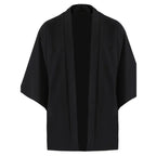 Camisa tipo kimono ligera para hombre, cárdigan con frente abierto de siete mangas, albornoz Yukata de estilo japonés, ropa samurái - VibraStore