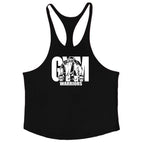 Camisetas sin mangas para culturismo y Fitness para hombre, ropa deportiva de marca para gimnasio, chalecos musculares de entrenamiento transpirables de algodón - VibraStore