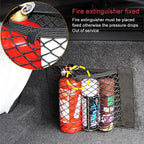 Car Back Rear Mesh Trunk Seat Elastic String Net Magic Sticker Universal Storage Bag Pocket Cage Auto Organizer Seat Back Bag - VibraStore