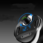 Car Bluetooth T20 Hands - free FM Transmitter MP3 Player Phone Charger - VibraStore