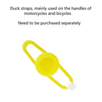 Car Broken Wind Helmet Small Yellow Duck Car Decoration Accessories Wind - breaking Wave - breaking Duck Cycling Decor Goods Gift - VibraStore