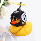 Car Broken Wind Helmet Small Yellow Duck Car Decoration Accessories Wind - breaking Wave - breaking Duck Cycling Decor Goods Gift - VibraStore