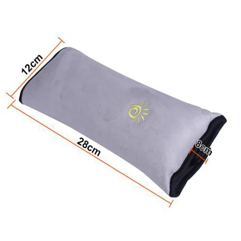 Car Child Safety Shoulder Pads Holder Anti - Stranglehold Plush Sleeping Seat Belt Protection Shoulder Harness Protection Support - VibraStore