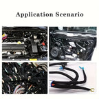 Car Engine Compartment Car With High Temperature Resistance Insulation Flame Retardant Velvet Electrical Tape Cloth - VibraStore