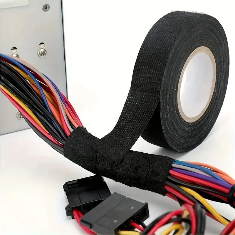 Car Engine Compartment Car With High Temperature Resistance Insulation Flame Retardant Velvet Electrical Tape Cloth - VibraStore