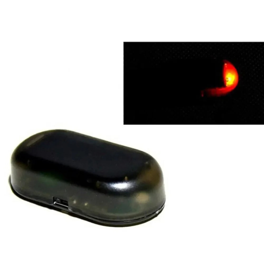 Car Fake Security Light Solar Powered Simulated Dummy Alarm Wireless Warning Anti - Theft Caution Lamp LED Flashing Lights - VibraStore