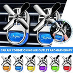 Car fragrance, air conditioner, air outlet fan, car mounted perfume accessories, interior decoration articles, lasting fragrance - VibraStore