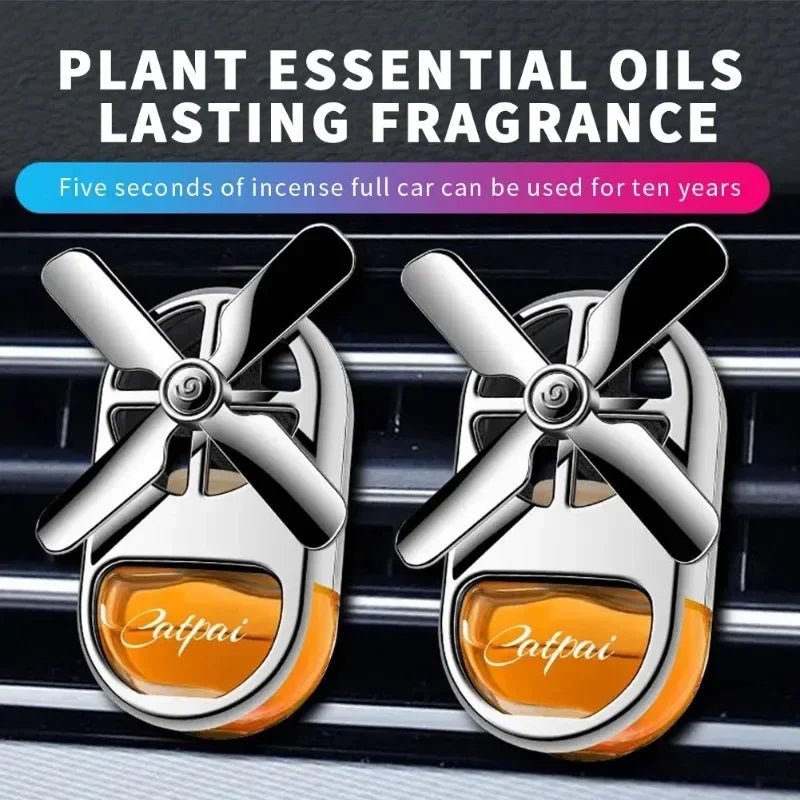 Car fragrance, air conditioner, air outlet fan, car mounted perfume accessories, interior decoration articles, lasting fragrance - VibraStore