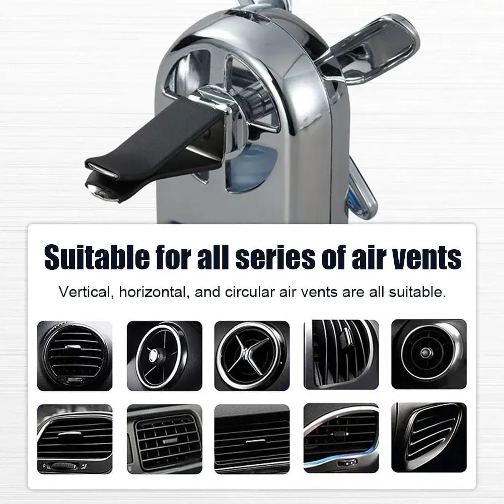 Car fragrance, air conditioner, air outlet fan, car mounted perfume accessories, interior decoration articles, lasting fragrance - VibraStore