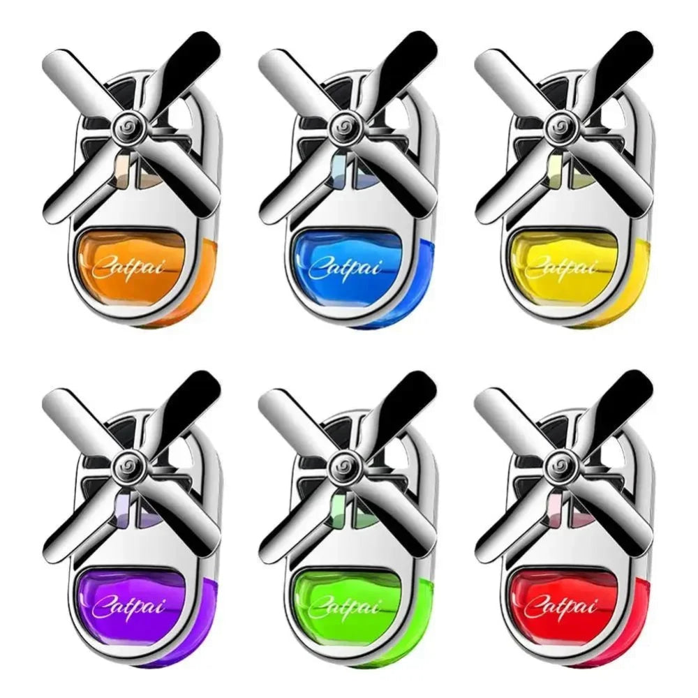 Car fragrance, air conditioner, air outlet fan, car mounted perfume accessories, interior decoration articles, lasting fragrance - VibraStore