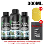Car Headlight Restoration Polishing Kits Headlamp Scratch Remover Repair Cleaning Paste Remove Oxidation Headlight Polish Liquid - VibraStore
