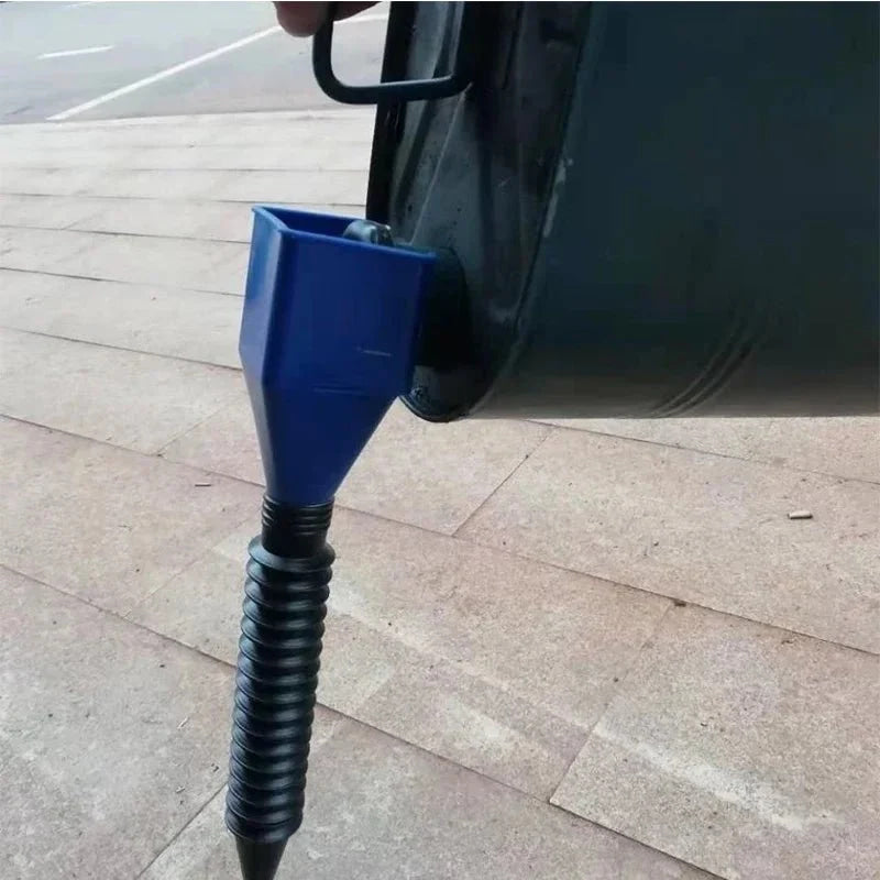 Car Motorcycle Refueling Funnel Gasoline Foldable Engine Oil Funnel Tool Plastic Funnel Refueling Tool Auto Accessories 1 - 3pcs - VibraStore