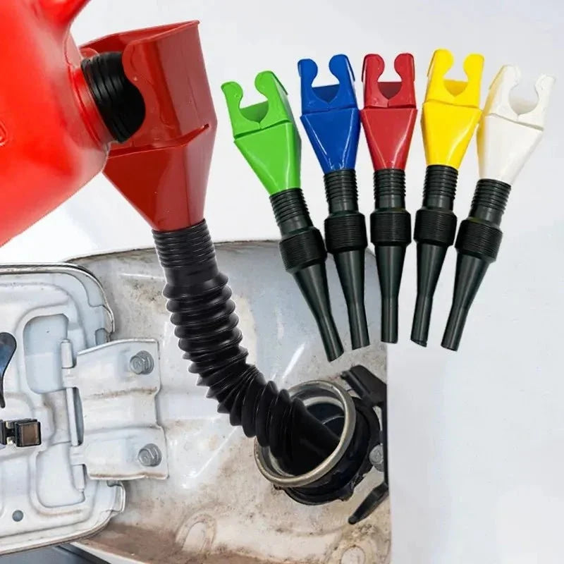 Car Motorcycle Refueling Funnel Gasoline Foldable Engine Oil Funnel Tool Plastic Funnel Refueling Tool Auto Accessories 1 - 3pcs - VibraStore