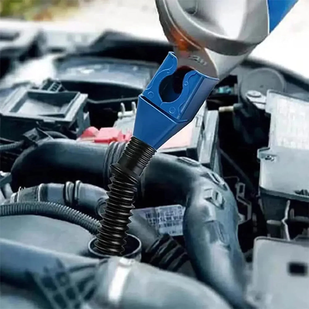 Car Motorcycle Refueling Funnel Gasoline Foldable Engine Oil Funnel Tool Plastic Funnel Refueling Tool Auto Accessories 1 - 3pcs - VibraStore