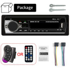 Car Radio 1 din Stereo Player Digital Bluetooth Car MP3 Player 60Wx4 FM Radio Stereo Audio Music USB/SD with In Dash AUX Input - VibraStore