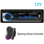 Car Radio 1 din Stereo Player Digital Bluetooth Car MP3 Player 60Wx4 FM Radio Stereo Audio Music USB/SD with In Dash AUX Input - VibraStore