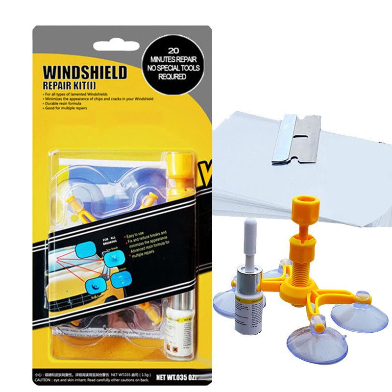 Car Repair Kit Car Window Glass Scratch Crack Restore Repair Tool Car Window Screen Polishing Polishing - VibraStore