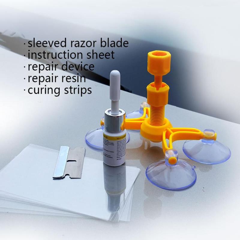 Car Repair Kit Car Window Glass Scratch Crack Restore Repair Tool Car Window Screen Polishing Polishing - VibraStore
