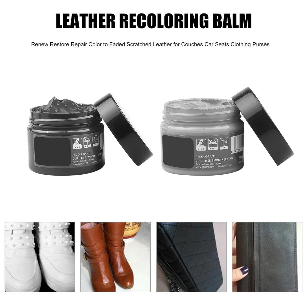 Car Seat Leather Repair kit Coats Holes Scratch restoration Tools Vinyl Auto Repair set Car shoes clothing recoloring changing - VibraStore