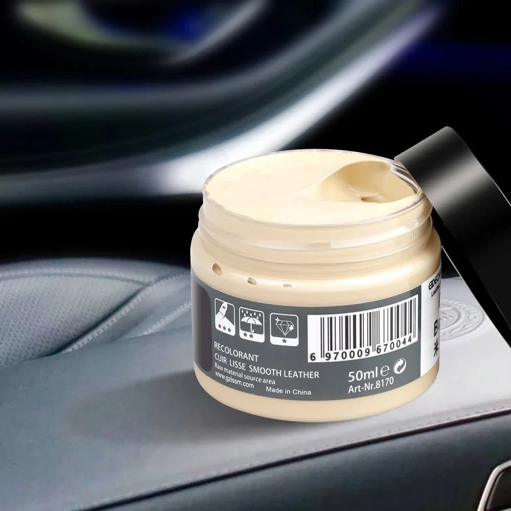 Car Seat Leather Repair kit Coats Holes Scratch restoration Tools Vinyl Auto Repair set Car shoes clothing recoloring changing - VibraStore