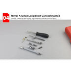 Car Toolbox Set Fast Ratchet Wrench 53/46pcs Socket Group Bit Industrial - grade Toolbox Auto Repair Tools Set Maintenance Amagi - VibraStore