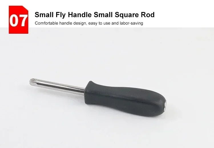 Car Toolbox Set Fast Ratchet Wrench 53/46pcs Socket Group Bit Industrial - grade Toolbox Auto Repair Tools Set Maintenance Amagi - VibraStore