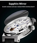 Carnival Brand IW High - end Series Luxury Skeleton Mechanical Watch for Men 50M Waterproof MIYOTA Movement Automatic Watches Mens - VibraStore