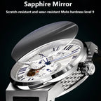 Carnival Brand IW High - end Series Luxury Skeleton Mechanical Watch for Men 50M Waterproof MIYOTA Movement Automatic Watches Mens - VibraStore