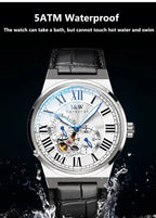 Carnival Brand IW High - end Series Luxury Skeleton Mechanical Watch for Men 50M Waterproof MIYOTA Movement Automatic Watches Mens - VibraStore