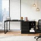 Reversible Corner Office Desk,L-Shaped Computer Desk,Executive Desk