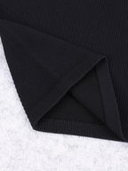 Chaleco de yoga de punto sin costuras de alta elasticidad para el vientre, chaleco acanalado sexy informal sin mangas, deporte de fitness para correr de secado rápido de nailon - VibraStore