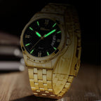 CHENXI Top Brand Luxury Analog Quartz Mens Watches Week Date Waterproof Watch Men Stainless Steel Luminous Business Dress Watch - VibraStore