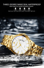 CHENXI Top Brand Luxury Analog Quartz Mens Watches Week Date Waterproof Watch Men Stainless Steel Luminous Business Dress Watch - VibraStore