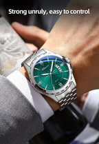 CHENXI Top Brand Luxury Analog Quartz Mens Watches Week Date Waterproof Watch Men Stainless Steel Luminous Business Dress Watch - VibraStore