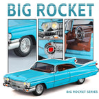 Coche modelo de aleación de cohete grande y genial 1:32, juguetes de coche de aleación - VibraStore