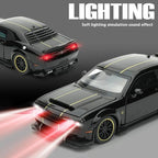 Coche modelo de aleación Hellcat dominante 1:32, sonido y luz geniales. - VibraStore