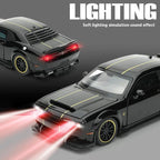 Coche modelo de aleación Hellcat dominante 1:32, sonido y luz geniales. - VibraStore