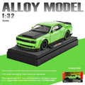 Coche modelo de aleación Hellcat dominante 1:32, sonido y luz geniales. - VibraStore