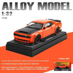 Coche modelo de aleación Hellcat dominante 1:32, sonido y luz geniales. - VibraStore