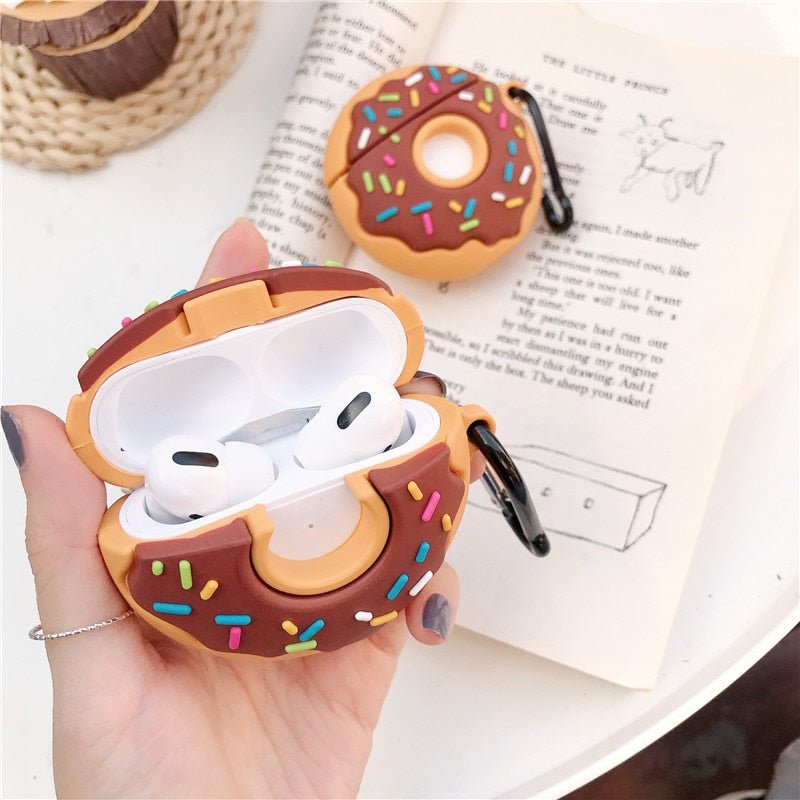 Compatible with Apple, Donuts Case Airpods Pro Silicorn - VibraStore